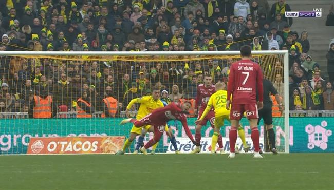 مصطفي محمد يتسبب في الغاء هدف نانت الاول في مرمي بريست بالدوري الفرنسي