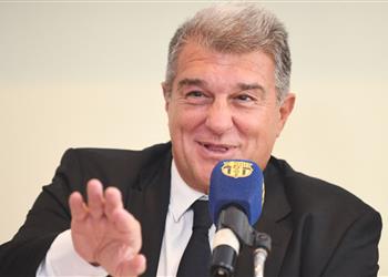 لابورتا يوضح موقف برشلونة من ضم لاعبين في ميركاتو الشتاء