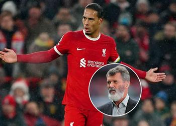 فان دايك يرد على اتهامه بـ العجرفة من روي كين بعد تعادل ليفربول ومانشستر يونايتد