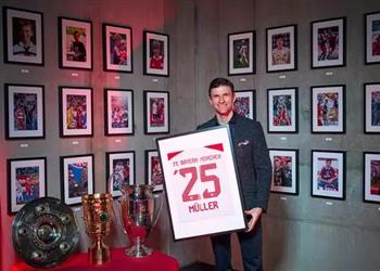 بايرن ميونخ يعلن تمديد عقد مولر حتى 2025