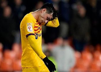 برشلونة يتلقى ضربة موجعة قبل مواجهة ألميريا في الدوري الإسباني