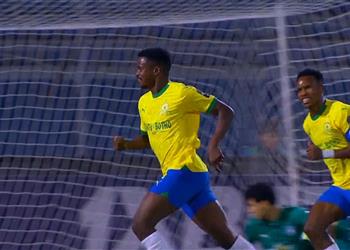 فيديو موكوينا ي سجل هدف صن داونز الأول أمام بيراميدز في دوري أبطال إفريقيا