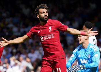 محمد صلاح يستهدف أرقام قياسية في مباراة ليفربول وفولهام
