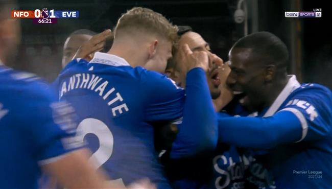 هدف فوز ايفرتون علي نوتينجهام فورست 1 0 الدوري الانجليزي