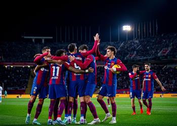 تشكيل برشلونة أمام ألميريا في الدوري الإسباني روبيرتو وفيرمين يعوضان الثنائي المصاب