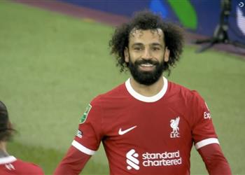 فيديو محمد صلاح يسجل هدف ليفربول الرابع أمام وست هام في كأس الرابطة