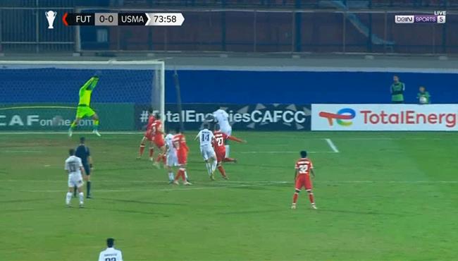 تصدي جنش ينقذ فيوتشر من هدف محقق لـ اتحاد العاصمه