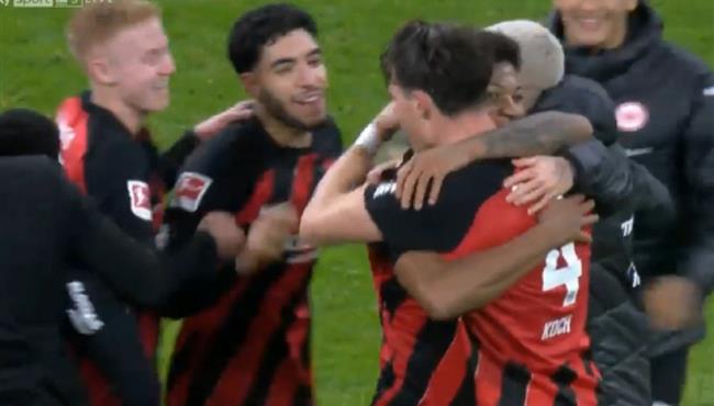 اهداف مباراة اينتراخت فرانكفورت وبوروسيا مونشنجلادباخ المثيره 2 1 الدوري الالماني