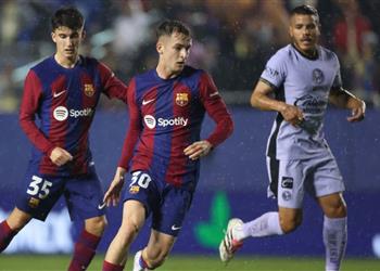 بالفيديو برشلونة يخسر بثلاثية أمام كلوب أمريكا المكسيكي ودي ا
