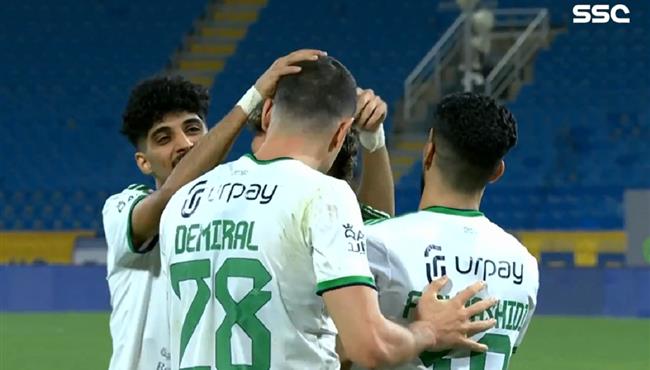 اهداف مباراة الاهلي والحزم 4 0 الدوري السعودي