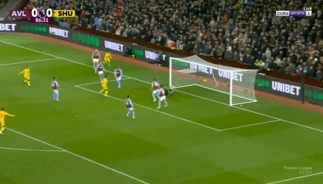 اهداف مباراة استون فيلا وشيفيلد يونايتد 1 1 الدوري الانجليزي