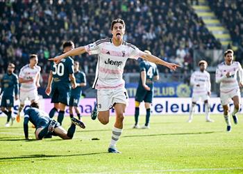 يوفنتوس يواصل ملاحقة إنتر بفوز صعب على فروزينوني بالدوري الإيطالي