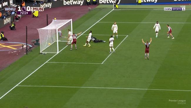 اهداف مباراة مانشستر يونايتد ووست هام 0 2 الدوري الانجليزي