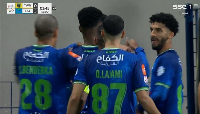 اهداف مباراة الفتح والتعاون 3 1 الدوري السعودي