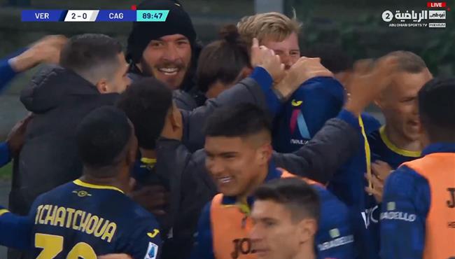 اهداف مباراة هيلاس فيرونا وكالياري 2 0 الدوري الايطالي