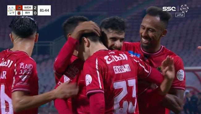 اهداف مباراة الوحدة والرياض 3 1 الدوري السعودي