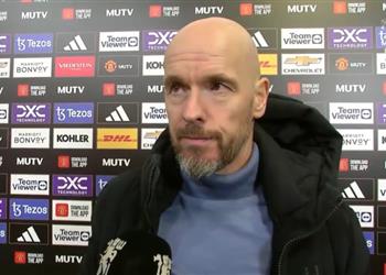 تين هاج بعد ريمونتادا مانشستر يونايتد أمام أستون فيلا نستطيع هزيمة أي فريق