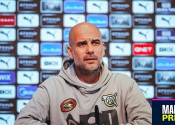 جوارديولا يعلن غياب رباعي مانشستر سيتي أمام شيفيلد يونايتد