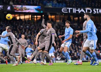 سون هيونج عن هدفه العكسي هذه كرة القدم والتعادل مع مانشستر سيتي سيحقق لنا الكثير