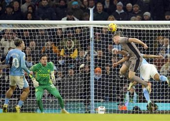 كولوسيفسكي بعد هدفه القاتل أمام مانشستر سيتي كان بإمكاننا الفوز وقدمنا شوط ا ثاني ا لا يصدق