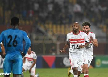 فيديو شيكابالا ي سجل هدف الزمالك الثاني أمام سوار الغيني