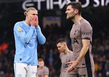 جوارديولا عن انفعال هالاند الحكم سي صاب بخيبة أمل من قراره لو كان يلعب بقميصنا