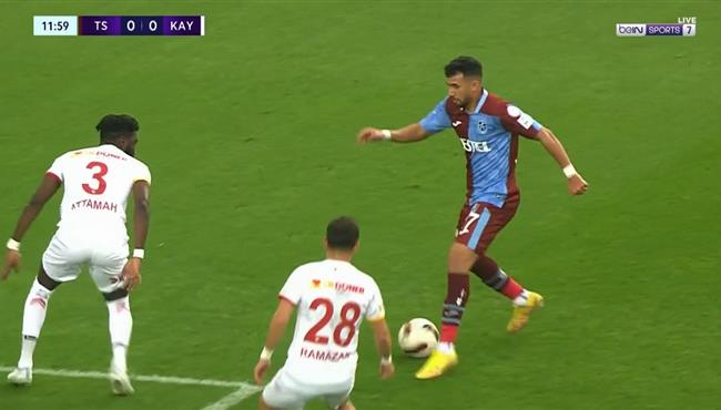 ملخص لمسات تريزيجيه في مباراة طرابزون سبور وقيصري سبور بالدوري التركي