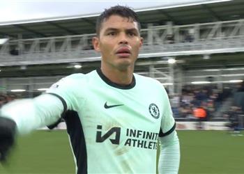 رد فعل غاضب من تياجو سيلفا بعد فوز تشيلسي ضد لوتون تاون