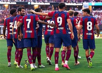 غرزتان في الرأس إصابة لاعب جديد في برشلونة قبل مباراة لاس بالماس