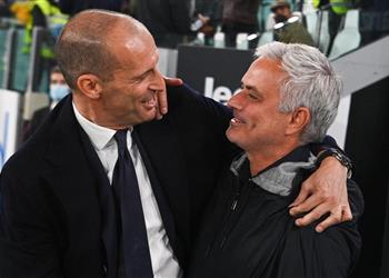 تشكيل مباراة يوفنتوس وروما في الدوري الإيطالي مورينيو وأليجري بنفس الطريقة وديبالا أساسي ا