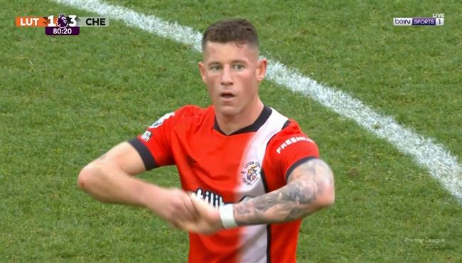 هدف روس باركلي في مرمي تشيلسي بالدوري الانجليزي