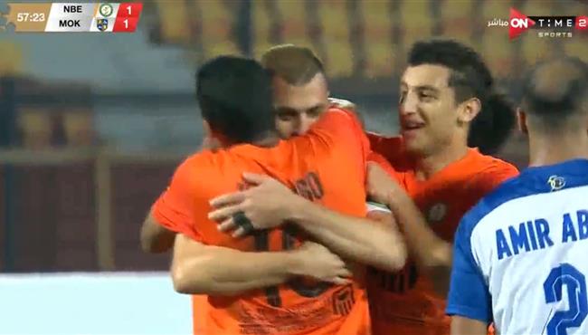 هاتريك محمود قاعود في مرمي المقاولون العرب بالدوري المصري