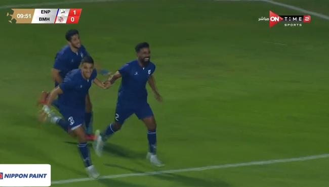 هدف علي فوزي العالمي في مرمي بلدية المحلة بالدوري المصري