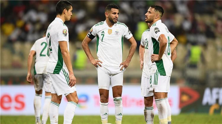 رياض محرز مع منتخب الجزائر