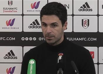 أرتيتا بعد الهزيمة أمام فولهام قدمنا أسوأ مباراة لنا هذا الموسم