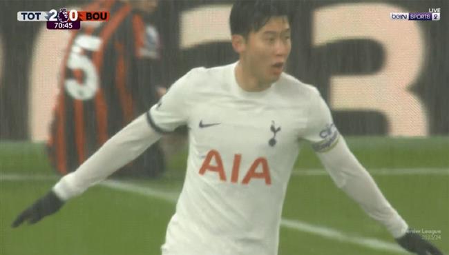 هدف سون في مرمي بورنموث بالدوري الانجليزي