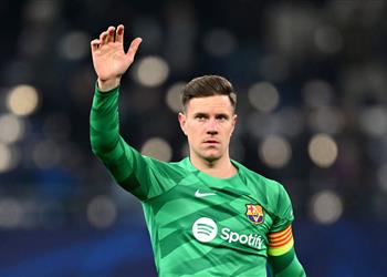 موندو ديبورتيفو برشلونة يتوخى الحذر بشأن تير شتيجن