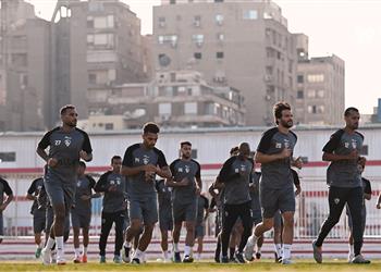 مران الزمالك معتمد جمال يوجه رسالة خاصة للاعبين وتصعيد ثنائي الشباب