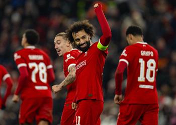 محمد صلاح يحقق رقما مميزا في الدوريات الخمسة الكبري