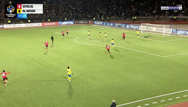 اهداف مباراة النصر واستقلال دوشنبه 1 1 دوري ابطال اسيا