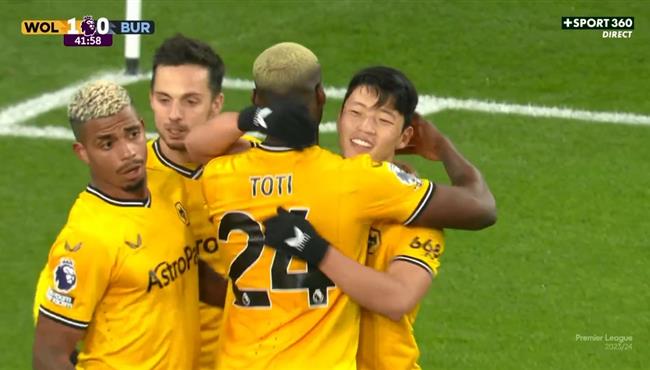 هدف فوز ولفرهامتبون علي بيرنلي 1 0 الدروي الانجليزي