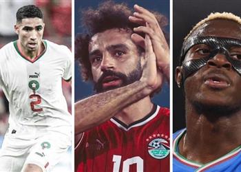 محمد صلاح وأوسيمين وحكيمي من يفوز بجائزة أفضل لاعب في إفريقيا 2023
