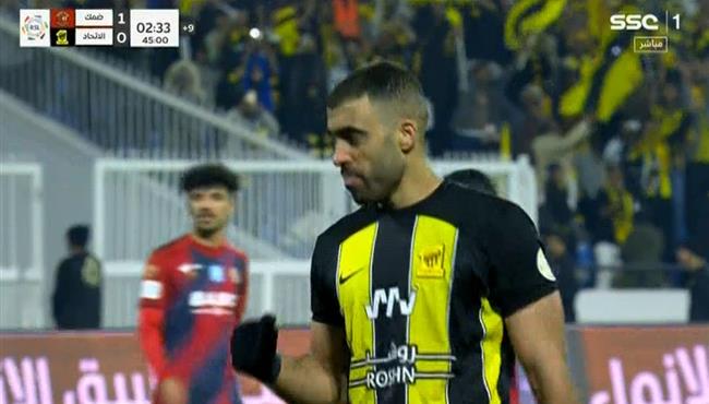 هدف عبد الرزاق حمد الله في مرمي ضمك بالدوري السعودي