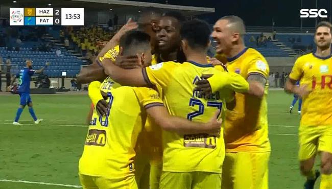 اهداف مباراة الحزم والفتح 2 0 الدوري السعودي