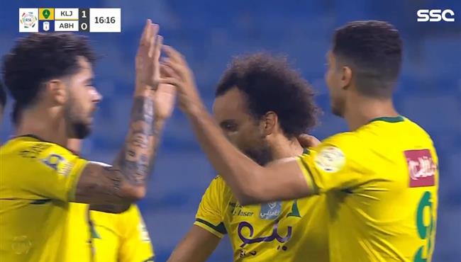 اهداف مباراة الخليج وابها 3 1 الدوري السعودي