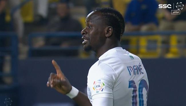 هدف ساديو ماني الملغي امام الرياض بالدوري السعودي