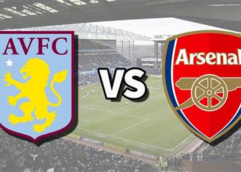 موعد والقناة الناقلة لمباراة آرسنال وأستون فيلا اليوم في الدوري الإنجليزي والمعلق