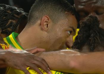 فيديو برأسية رائعة مصطفى محمد يسجل هدف تعادل نانت أمام باريس سان جيرمان