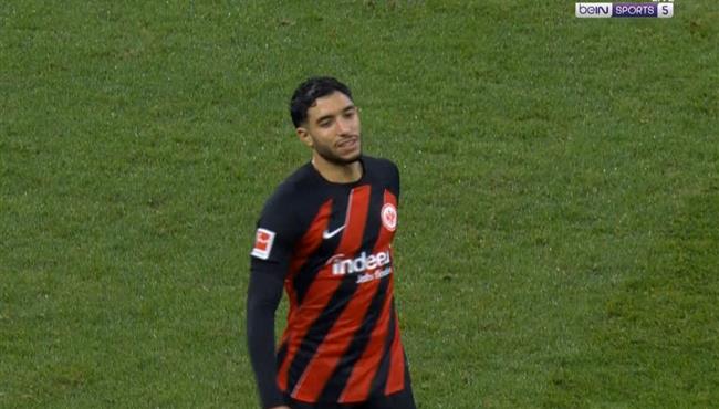 اسيست عمر مرموش الثاني في مباراة فرانكفورت وبايرن ميونخ
