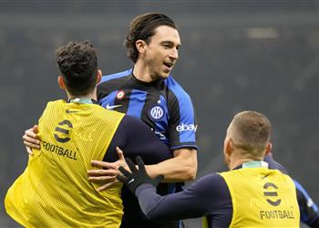 فيديو إنتر ميلان يتخطى أتالانتا ويتأهل إلى نصف نهائي كأس إيطاليا